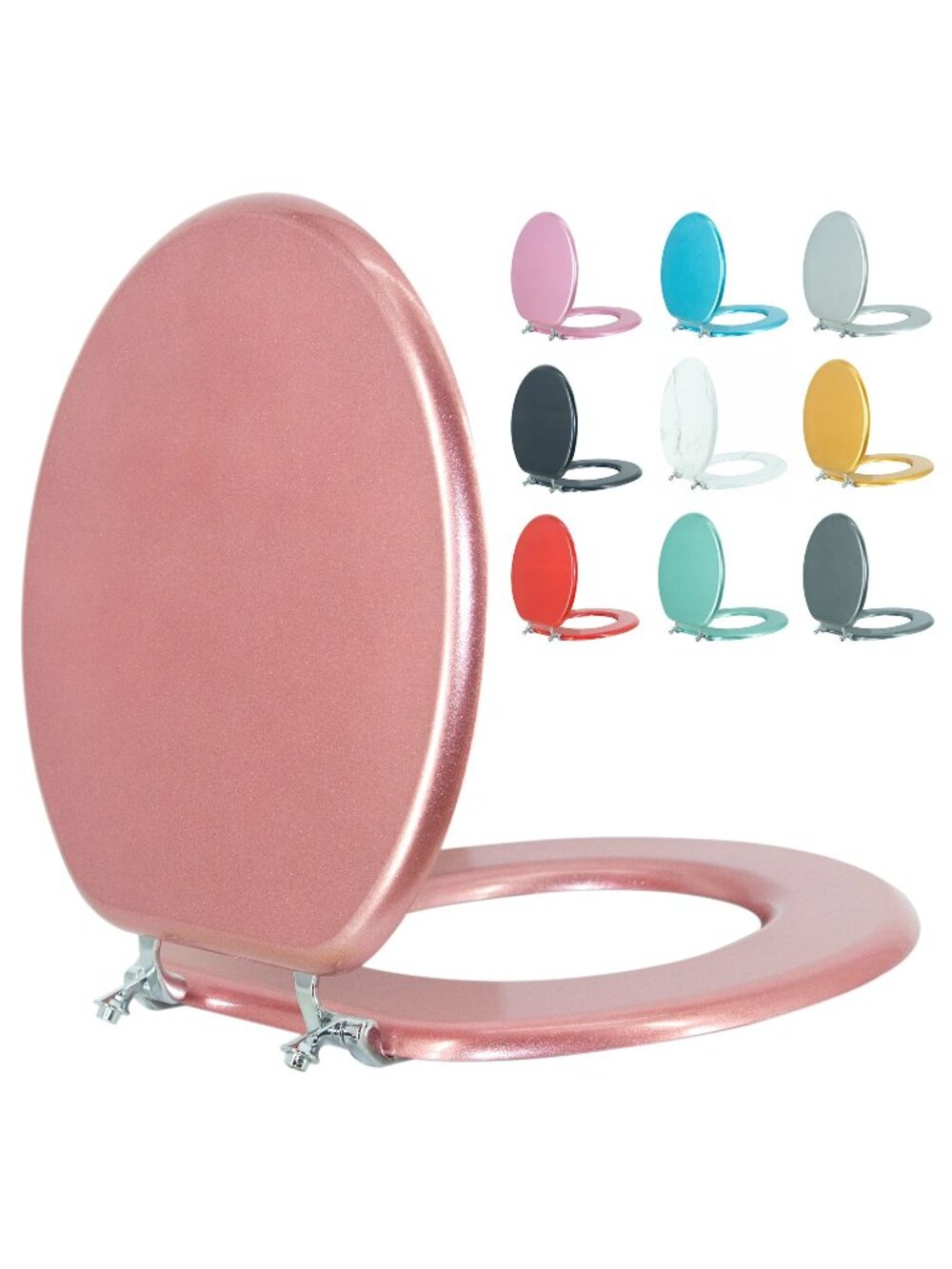 BLOFDE Round Toilet Seat - Queen Red